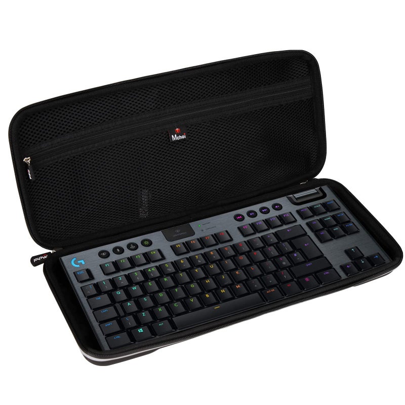 Mchoi Hard Portable Case Fits for Logitech G915 TKL Tenkeyless Lightspeed Wireless RGB Mechanical Gaming Keyboard,CASE ONLY - Image 2